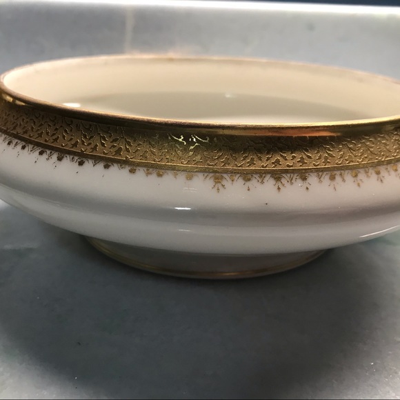 Limoges Antique Covered Porcelain Server - Picture 3 of 5